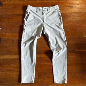 Lululemon Commission Slim Pant 32 x 32 Warpstreme “Bone”